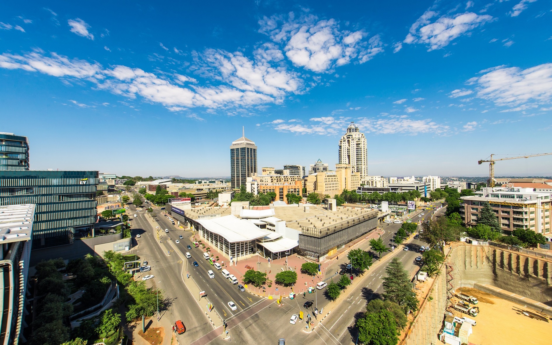 Sandton is still on the rise: current commercial property development