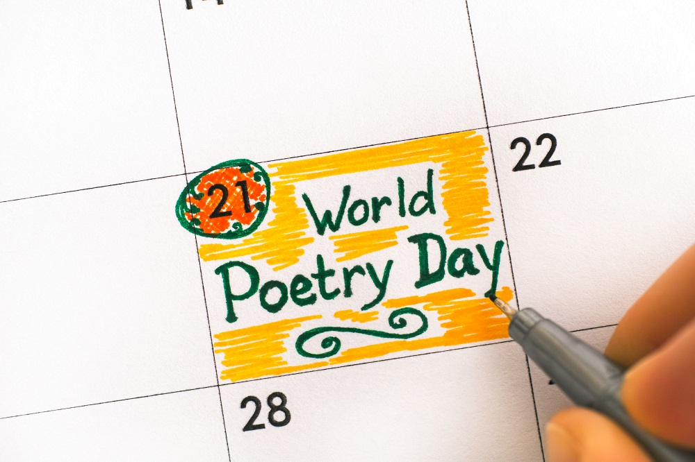 World Poetry Day: 21 March 2020