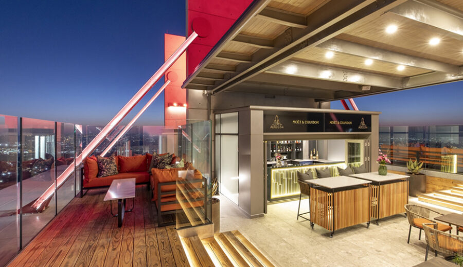 The Leonardo Art Experience At The Highest Urban Bar in Africa.