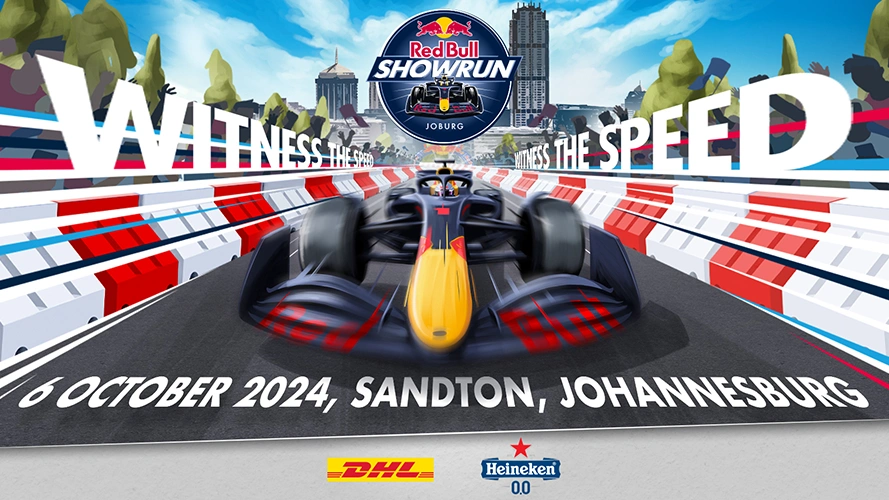 Feel the Speed: Red Bull Showrun Hits Sandton!